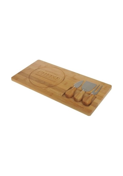 Balsa Peynir Sunum Seti 38x18.5x1,5 Bambu Bls Ps3819 1154 Bambu
