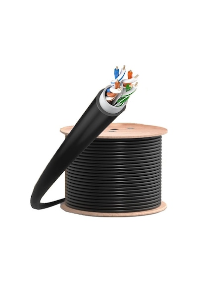 Versatile 305 METRE 23 AWG Dış Mekan 305m Cat6 Kablo Outdoor