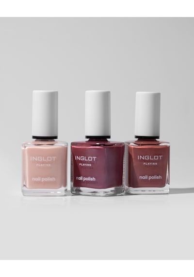 Inglot Playınn Nil Polish Oje Canlı Renkler Hızlı Kuruyan & Parlak Bitişli2
