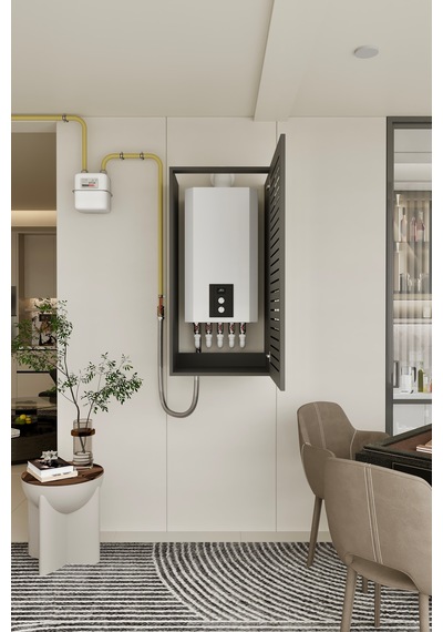 Midas Kombi Dolabı 110 Cm 100% Mdf Gri
