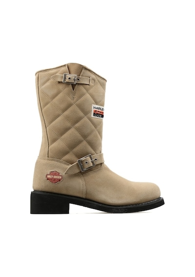 Harley Davidson Krem Unisex Çizmesi Laconıa-Crosta