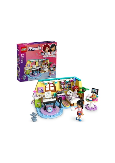 LEGO® Friends Paisley’nin Odası 42647 - 6 Yaş ve Üzeri Çocuklar için Mini Bebek İçeren Yaratıcı Oyuncak Yapım Seti (199 Parça)