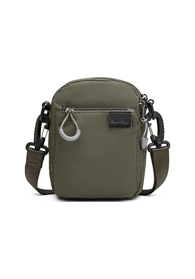 Dalidasecret Smart Bags 53347 Uniseks Mini Çapraz Çanta Açık Kahve Açık-kahve