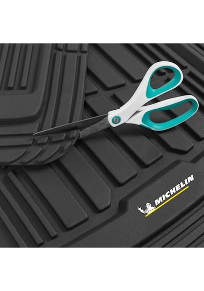 Michelin Mc34594 Tüm Araçlara Uyumlu 2 Parça Üniversal 3d Havuzlu Oto Paspas Açık Bej