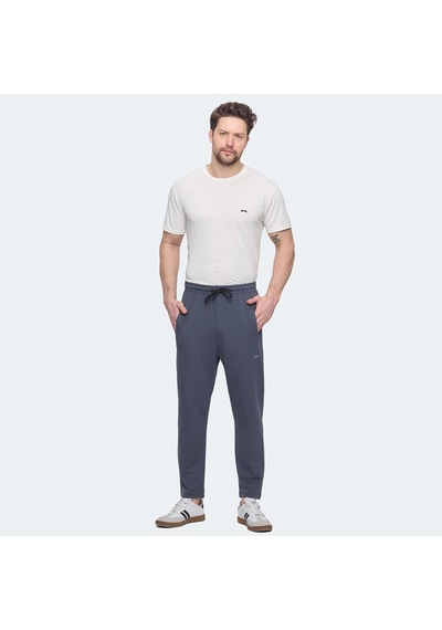 Slazenger JERRY NRM Erkek Cepli Koyu Gri Eşofman Altı