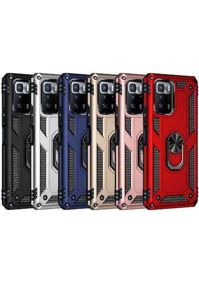 Xiaomi Poco X3 Gt Kılıf Zore Vega Kapak Gold