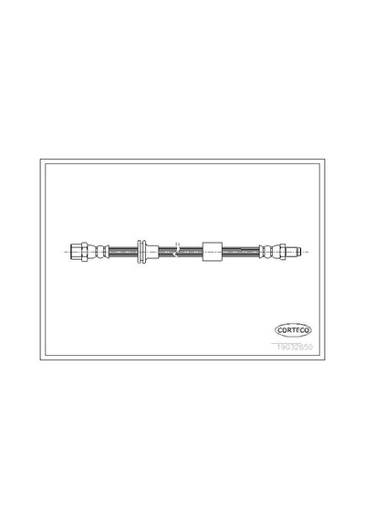 Corteco 19032850 Fren Hortumu Ön Mercedes S-class W140 91 99 A1404200048