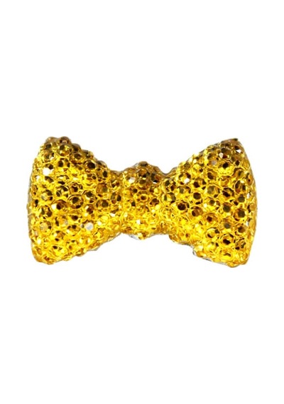 Polyester Papyon Fiyonk, 2,0 X 1,0 Cm - 25 Adet - Altın 1+