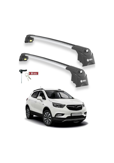 Modifiyecim Opel Mokka X 2016-2020 Ara Atkı Air2 Gri