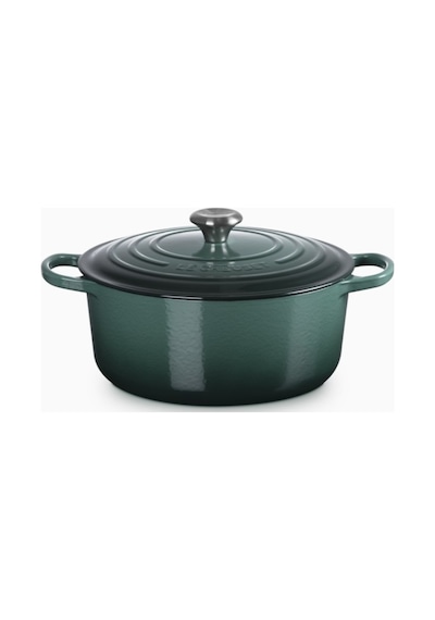 Le Creuset Yuvarlak Ikonik Lüks Döküm Tencere 28 Cm Koyu Yeşil