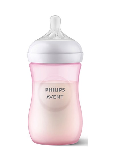 Philips Avent Doğal Tepkili Pp Pembe Biberon 260 Ml 3-6 Ay 4 Adet