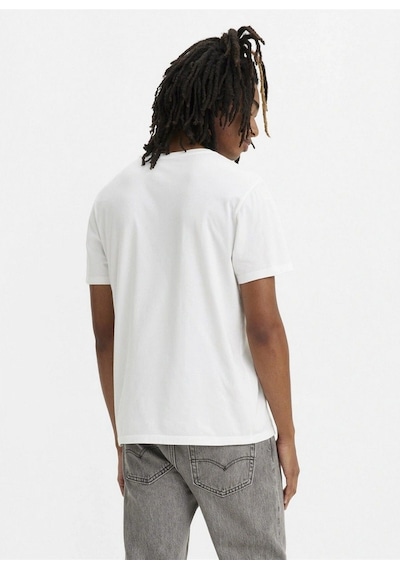Levi's Erkek Bisiklet Yaka Beyaz T-shirt - A2823-0189 001