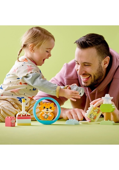 LEGO® Duplo 10977 Sesli İlk Yavru Köpeğim ve Yavru Kedim 22 Parça