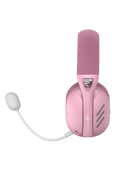 Havit Gamenote Fuxi-h3 Gaming Oyuncu Mikrofonlu Kulaklığı 7.1-4 Modlu Bt, 2.4ghz, Type-c, 3.5mm - Pembe