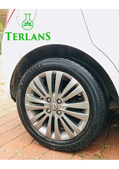 Terlans Lastik Parlatıcı 1 Litre & Uygulama Süngeri Tire Cleaner Extra Glossy