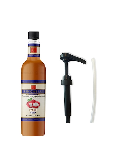 Simonelli Kahve Şurubu| Liçi Aromalı | 70 CL | + Pompa