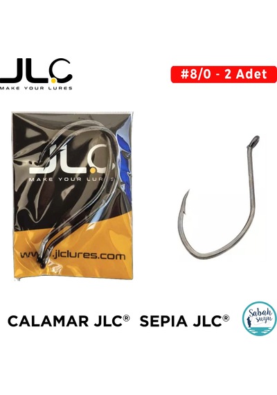 Jlc Calamar / Sepia Kafa İğnesi 8/0 2 Adet