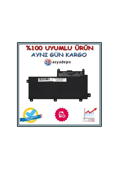 Asya.Depo HP Uyumlu 801517-831 Batarya Pil