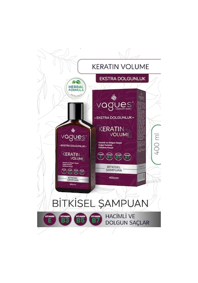 Keratin Volume Ekstra Dolgun Hacimli Saçlar, Dökülme Karşıtı Hızlı Uzama Etkili Bitkisel Şampuan Tüm Saç Tipleri Keratin Volume Ekstra Dolgun Hacimli Saçlar, Dökülme Karşıtı Hızlı Uzama Etkili Bitkisel Şampuan Tüm Saç Tipleri