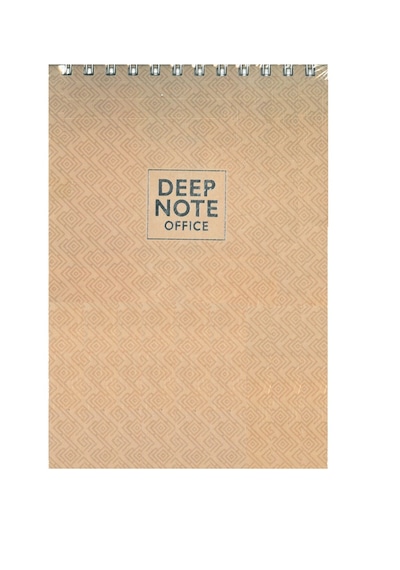 Özkan Deep Note 17x24 Spi.blok.100yap.kareli Defter Açık Kahverengi