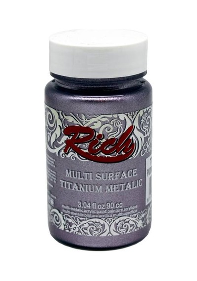 Rich Multi Surface Titanium Metalik Boya 90 Cc Pudra Mor 2576