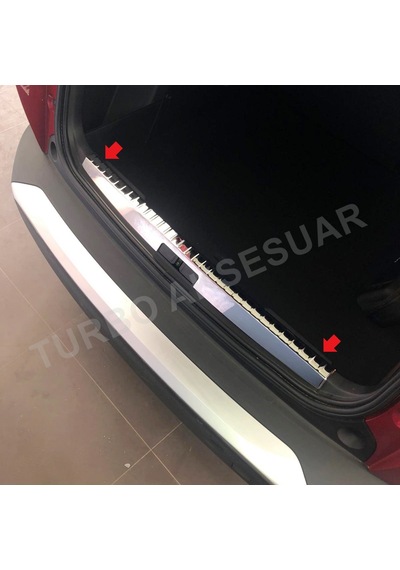 Peugeot 2008 Bagaj İç Eşiği - Krom 2020+