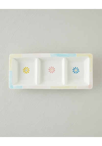 Patchie Stoneware Çerezlik 35x15 Cm Renkli