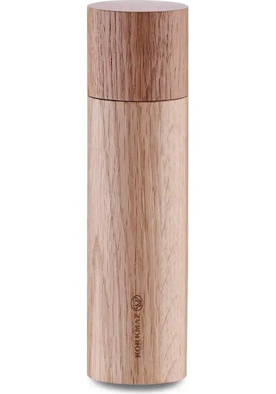Korkmaz Natura Ahşap Baharat Değirmeni 20 Cm A5644 Şeffaf