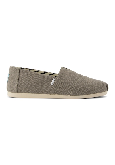Espadril / Keten Erkek 10021903 Toms Heritage Canvas Vetiver Grey Vetiver Grey Gri