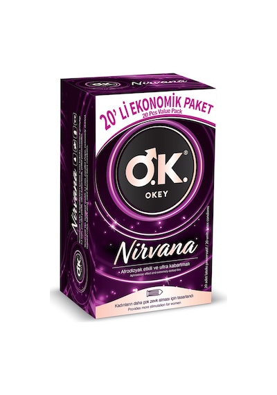 Okey Klasik Prezervatif 10'lu + Nirvana Prezervatif 20'li Okey Klasik Prezervatif 10'lu + Nirvana Prezervatif 20'li
