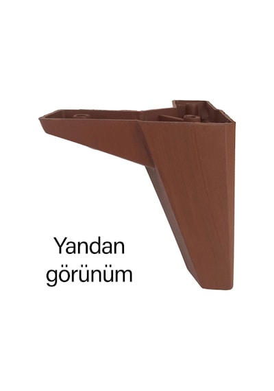 Serdivan 12 Cm Ceviz Ahşap Desenli Lüx Mobilya Kanepe Sehpa Ünite Koltuk Ayağı Baza Ayak Serdivan 12 Cm Ceviz Ahşap Desenli Lüx Mobilya Kanepe Sehpa Ünite Koltuk Ayağı Baza Ayak
