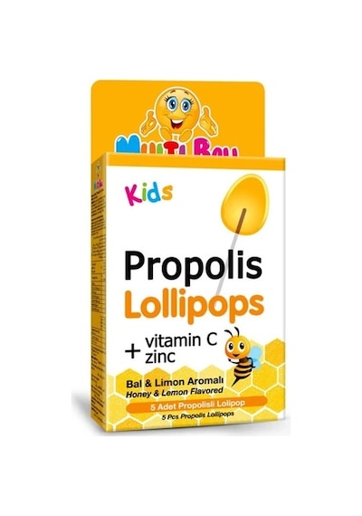 Multi Ball Kids Propolis Lollipop