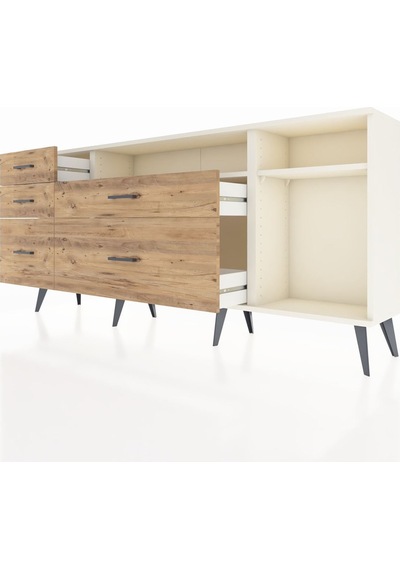 Arges Konsol 2 Raflı 5 Çekmeceli 176x30x83 Aytaşı-aytaşı/çam Aytaşı/çam Arges Konsol 2 Raflı 5 Çekmeceli 176x30x83 Aytaşı-aytaşı/çam Aytaşı/çam