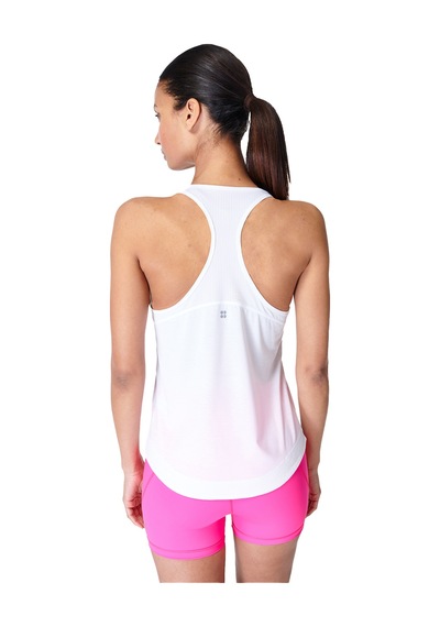 Sweaty Betty Breathe Easy Run Kadın Tank Top Beyaz