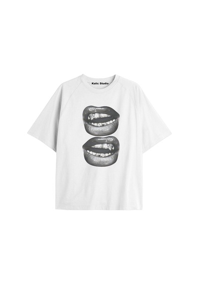 Kalic Studio Grillz Tee - Beyaz T-shirt Teebeyaz2