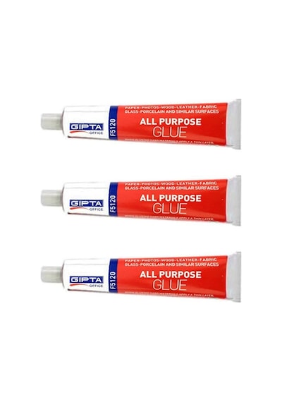 Gıpta F5120 Çok Amaçlı Yapıştırıcı 90 Gr. 3 Adet