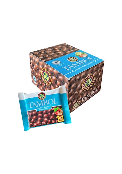 Kahve Dünyası Tambol Tam Fındıklı Sütlü Çikolata 10 x 77 G