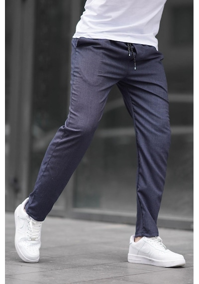 Madmext Lacivert Düz Paça Erkek Pantolon 6531-lacivert Lacivert