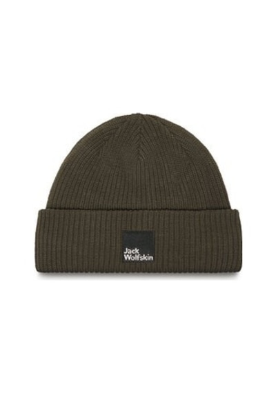 Jack Wolfskin Jack Wolfskın Pergamon Beanıe Unısex Obsidian Moss Bere 1910701-e0205 Koyu Yeşil