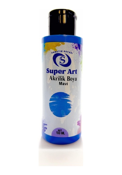 Superart Akrilik Boya Mavi Mavi
