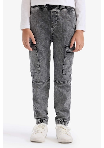 Defacto Erkek Çocuk Jogger Fit Jean Pantolon G6201a825cwnm55 Gri-nm55