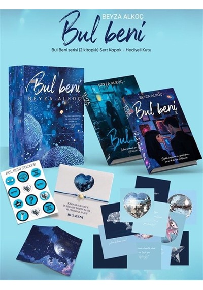 Bul Beni 2 Kitap Set Hediye Kutulu / Beyza Alkoç