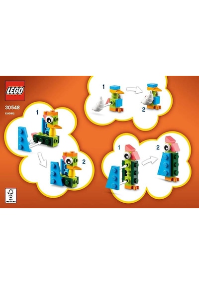 LEGO® 30548 Build Your Own Birds Make It Yours 26 Parça