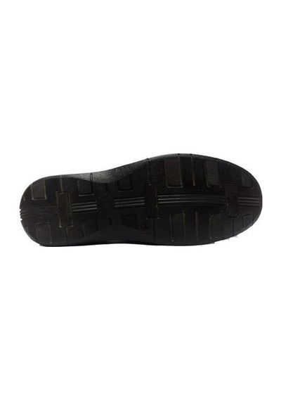 Moda Ayakkabı 0454 Siyah Deri Erkek Sandalet