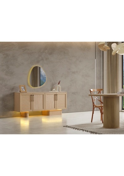 Azure Mdf Yemek Odası Meşe