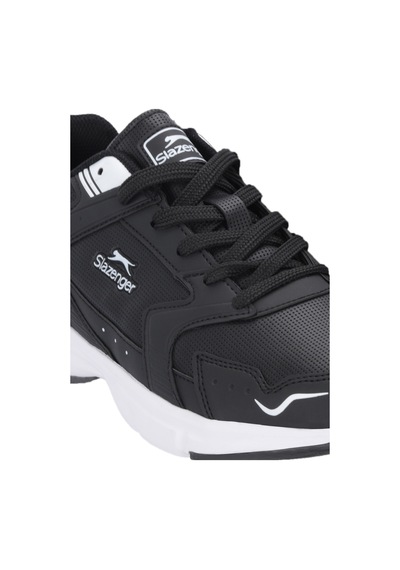 Slazenger Alfa I Kadın Siyah / Beyaz Koşu & Yürüyüş Spor Ayakkabısı Siyah - Beyaz