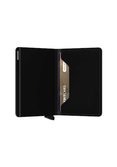 Secrid Slimwallet Matte Kartlık Cüzdan, Siyah Çok Renkli