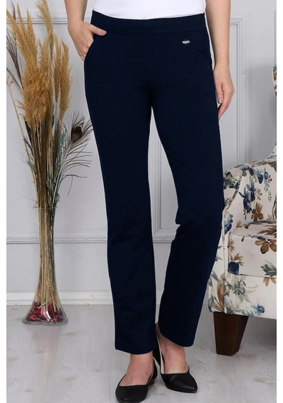 Remsa Pantalon Görünümlü Kadın Eşofman Altı Koyu Lacivert