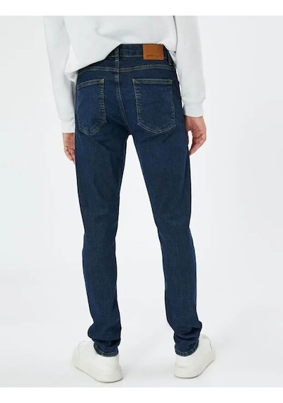 Koton Erkek Jean Pantolon Koyu İndigo 4wam40209nd 24ky59001565 Y5907 Koyu İndigo