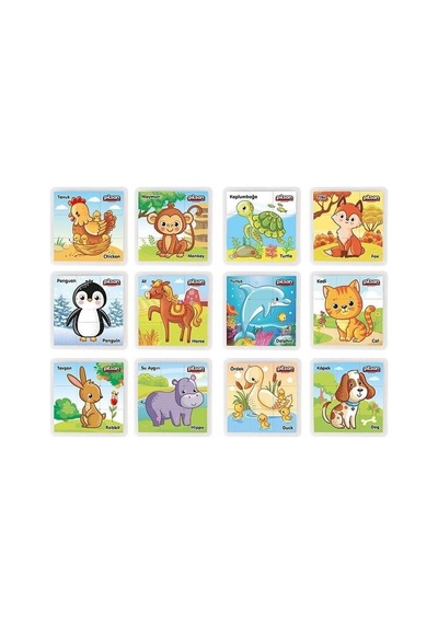 03 355 Anımal Serıes Puzzle Set